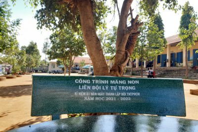 CÔNG TRÌNH MĂNG NON LIÊN ĐỘI TH LÝ TỰ TRỌNG NĂM HỌC 2021 -2022