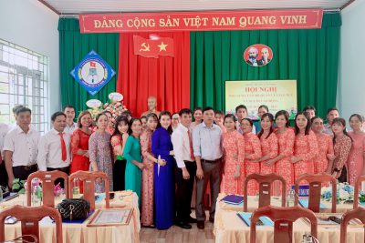 HỘI NGHỊ NHÀ GIÁO, CÁN BỘ QUẢN LÝ GIÁO DỤC, NGƯỜI LAO ĐỘNG NĂM HỌC 2022-2023