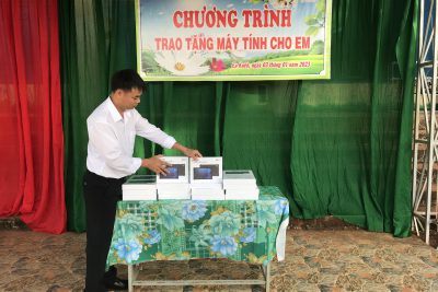 CHƯƠNG TRÌNH TRAO TẶNG SÓNG VÀ MÁY TÍNH CHO EM NĂM HỌC 2022 – 2023
