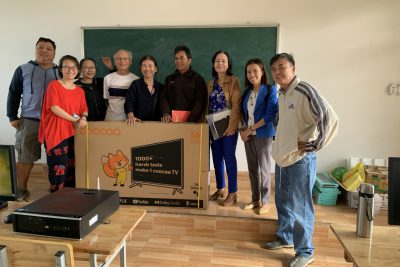 TRAO TẶNG MÁY TÍNH CHO PHÒNG TIN HỌC BUÔN XÊ ĐĂNG