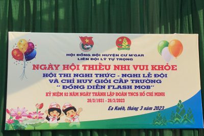 NGÀY HỘI: ” THIẾU NHI VUI KHỎE” NĂM HỌC 2022 -2023